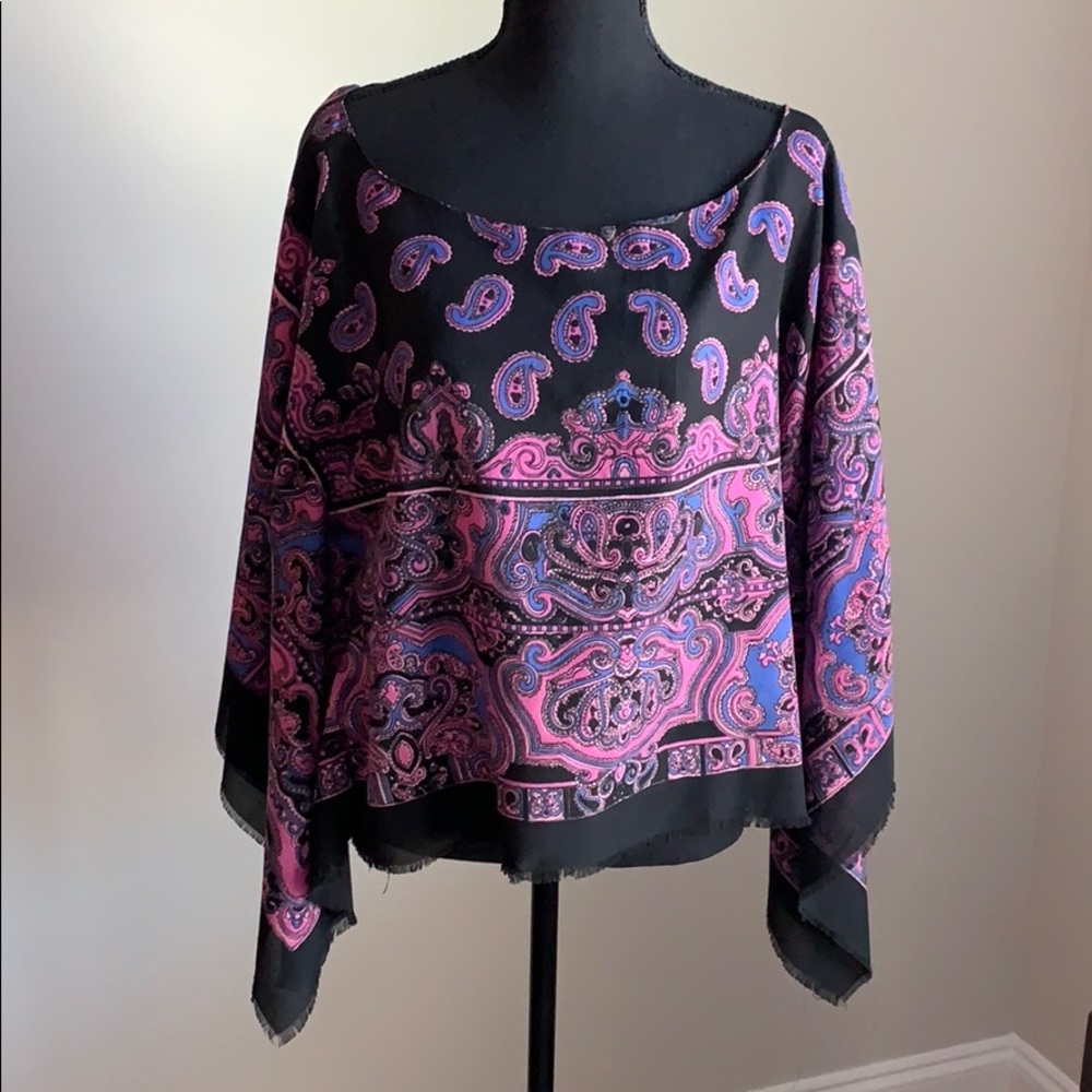 70s style Scarf Top